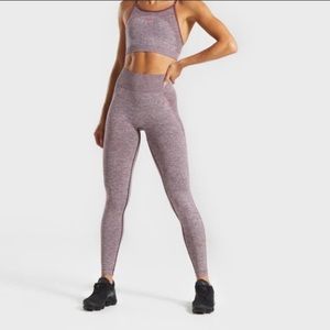 Gymshark Flex High Waisted Leggings - Berry/Rose